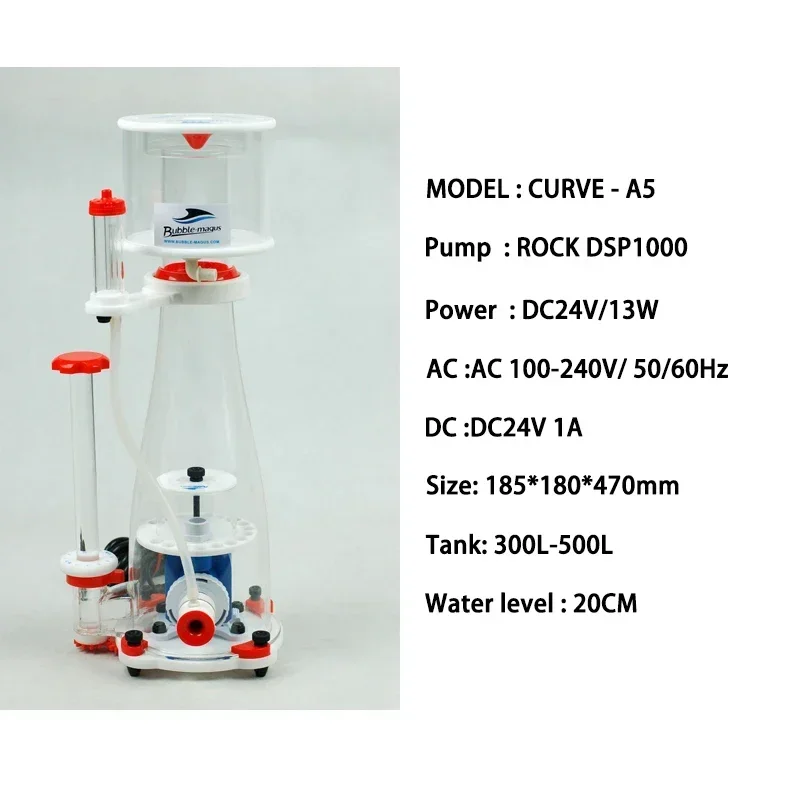 Bubble Magus Curve 5/7/9 A5/A8 - Marine Aquarium Protein Skimmer recension och pris