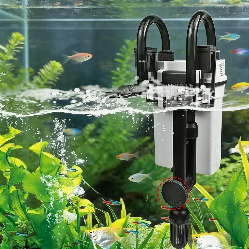 Wall-mounted Aquarium Waterfal - Marine Aquarium Protein Skimmer recension och pris
