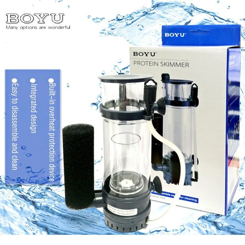 6W/8W BOYU Protein Skimmer Fil - Marine Aquarium Protein Skimmer recension och pris