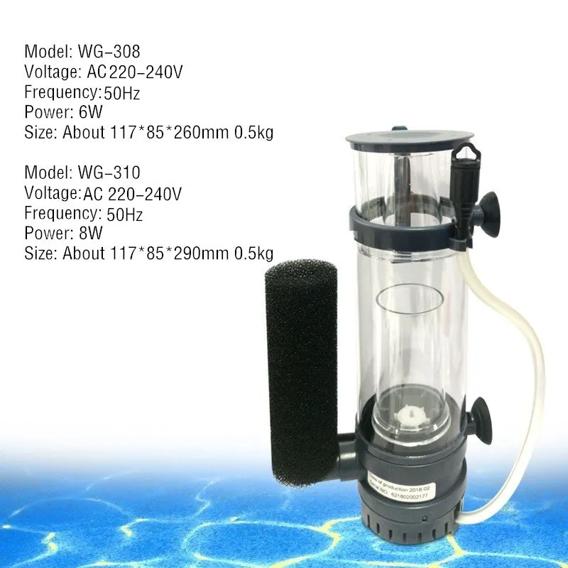 6W/8W BOYU Protein Skimmer Fil - Marine Aquarium Protein Skimmer recension och pris
