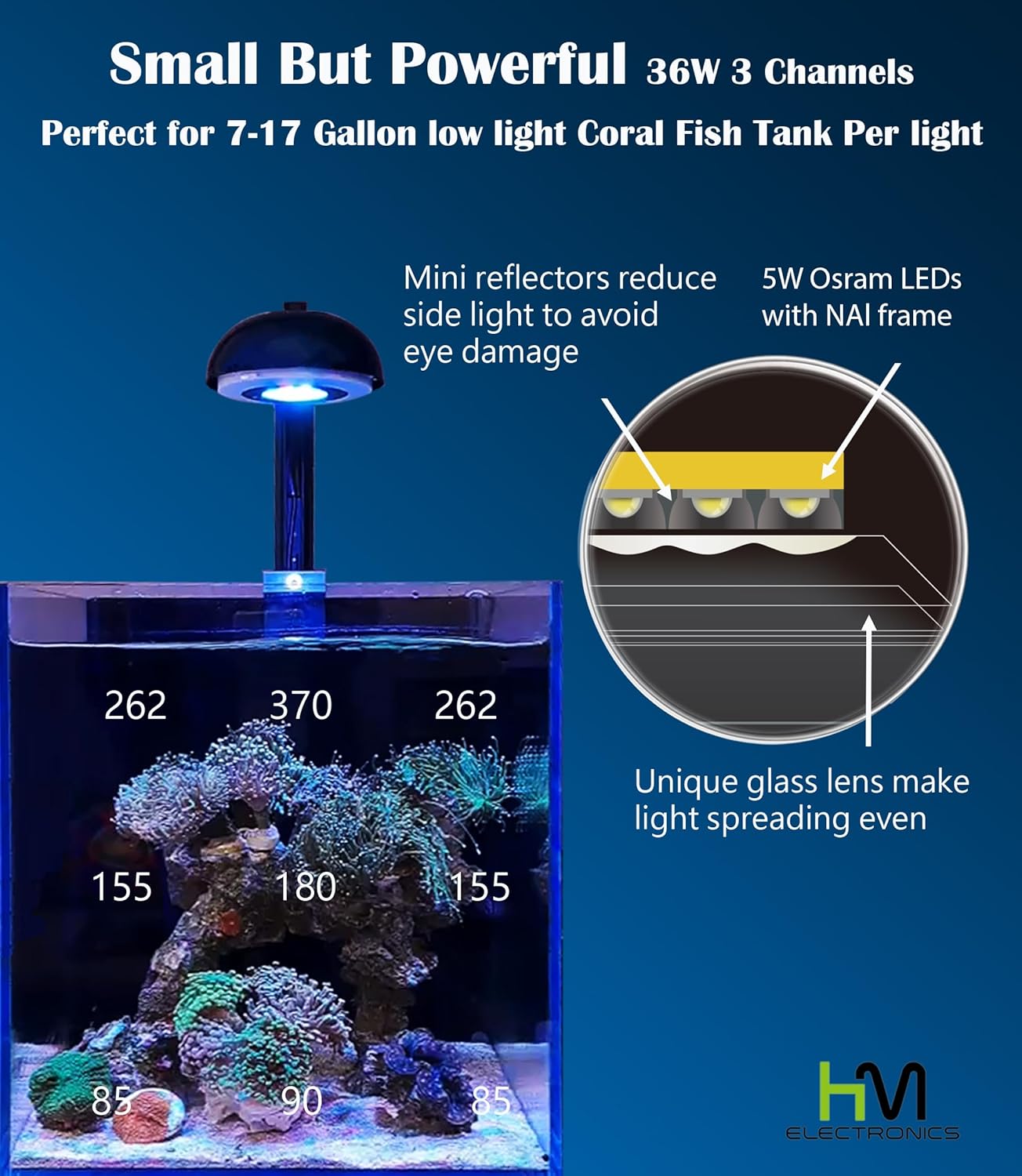 Cetus 2SS Singles 36 Watts 3 C - Marine Aquarium App recension och pris