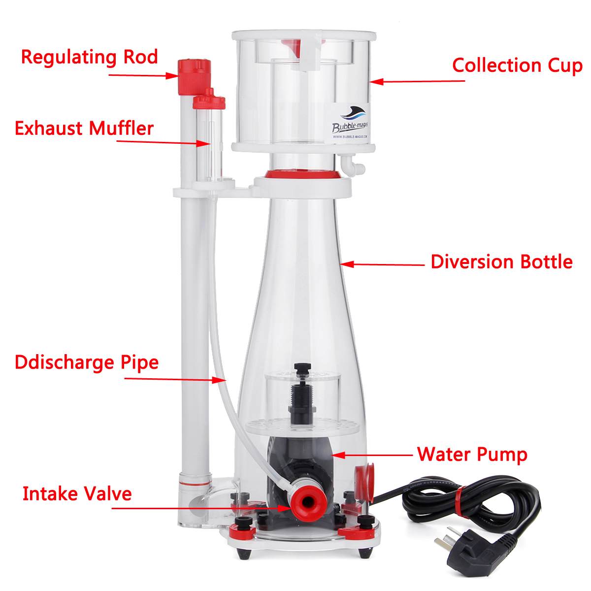 220V Bubble Magus Curve5 CURVE - Marine Aquarium Protein Skimmer recension och pris