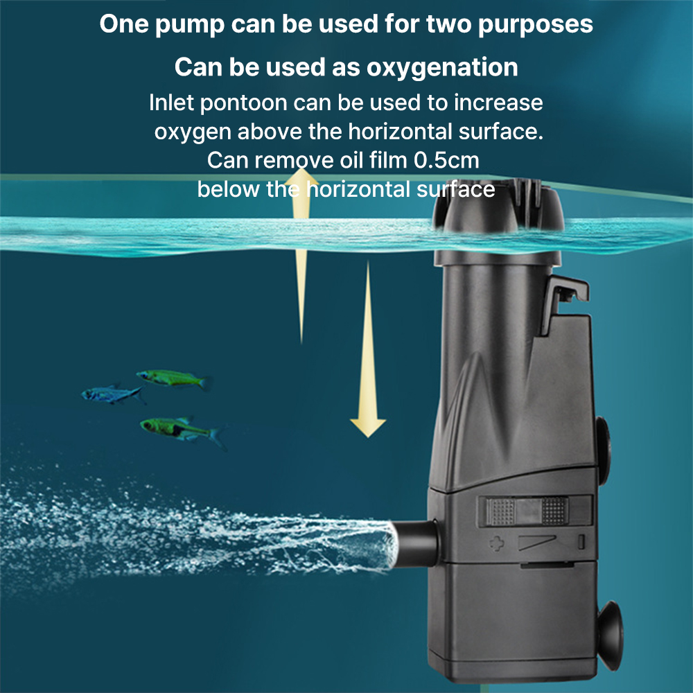 New Aquarium Surface Oil Skimm - Marine Aquarium Protein Skimmer recension och pris