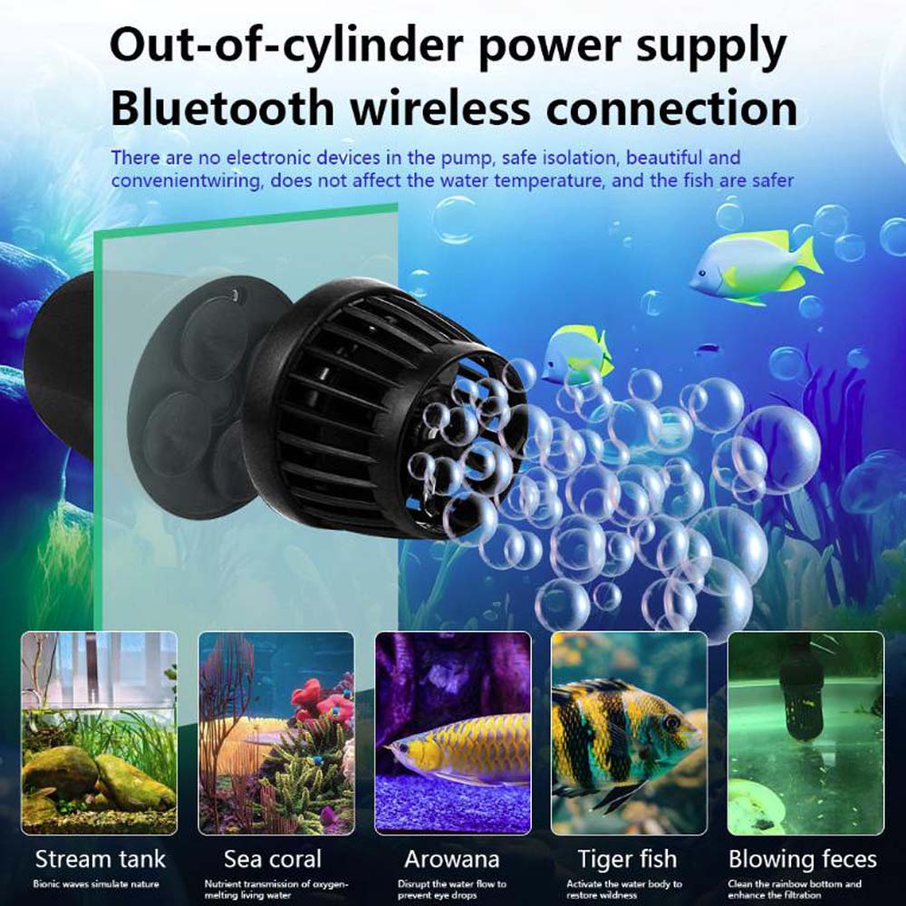 DMP-10/15 Smart Wave Maker Blu - Marine Aquarium App recension och pris