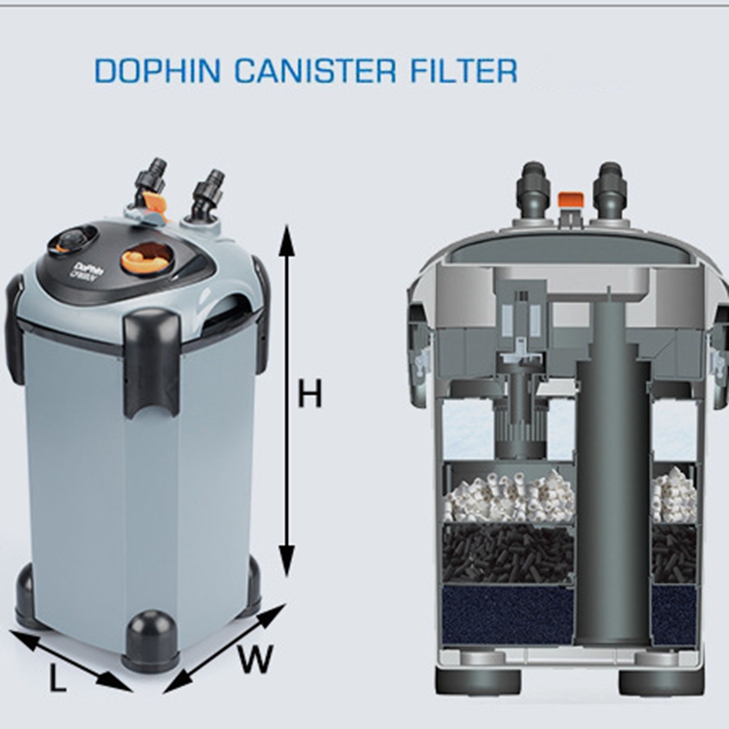Dophin CF Series Aquarium Filt - Marine Aquarium Protein Skimmer recension och pris